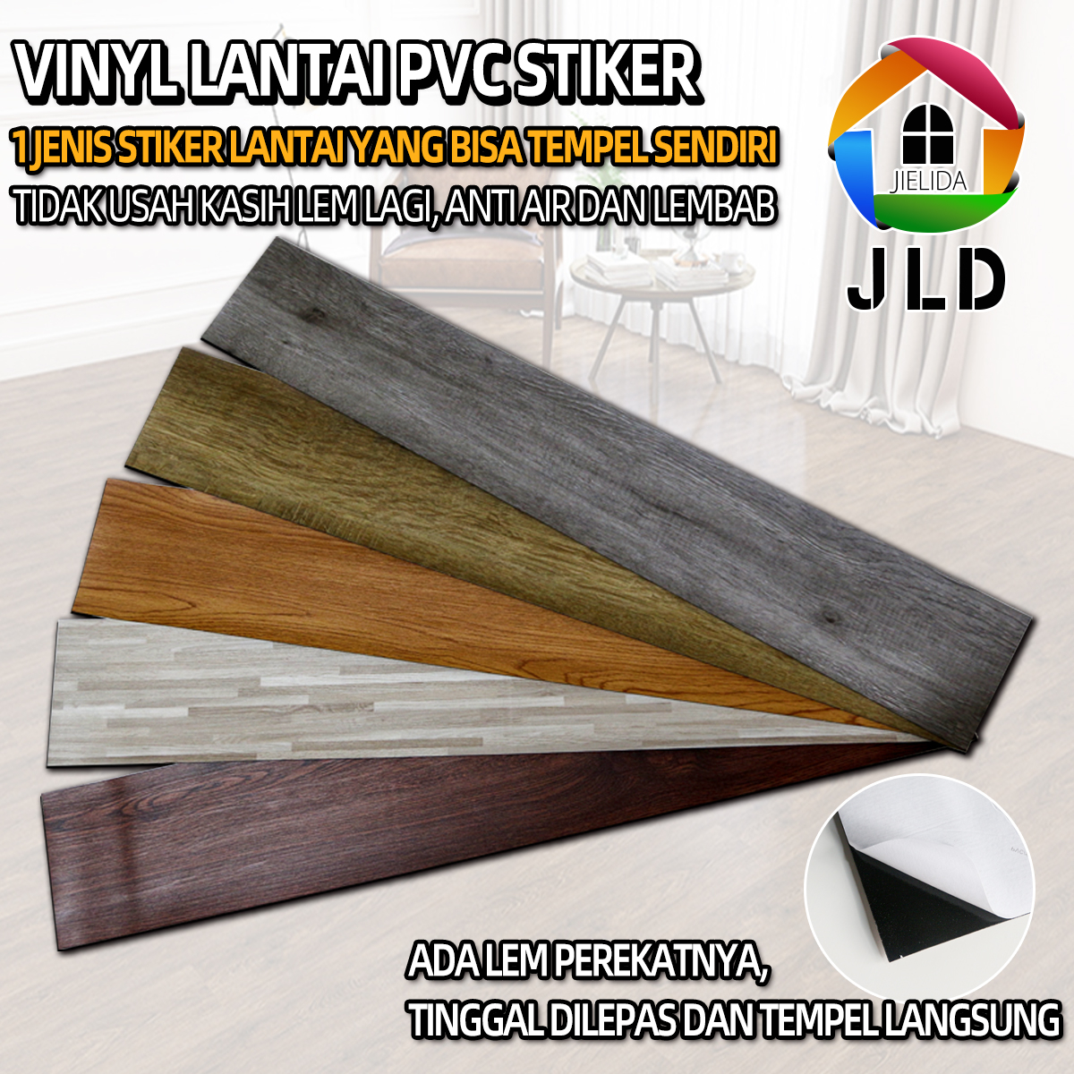 Jual Jielida Stiker Lantai Pvc Stiker Lantai Perekat Vinyl Lantai Stiker Cmx Cm Tebal