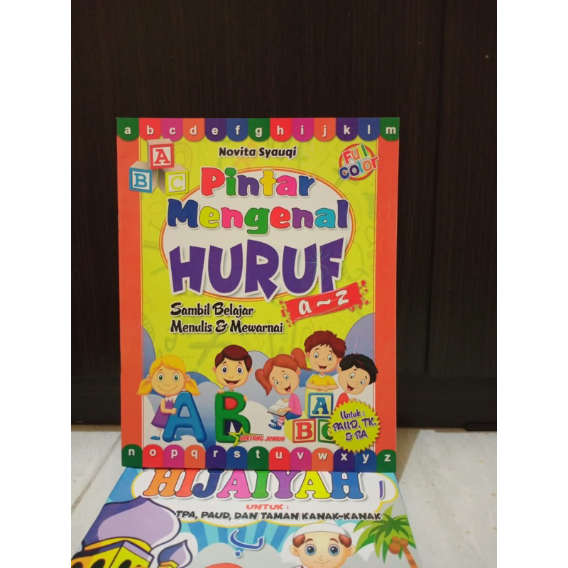 Jual Pintar Mengenal Huruf A - Z Sambil Belajar Menulis Dan Mewarnai ...