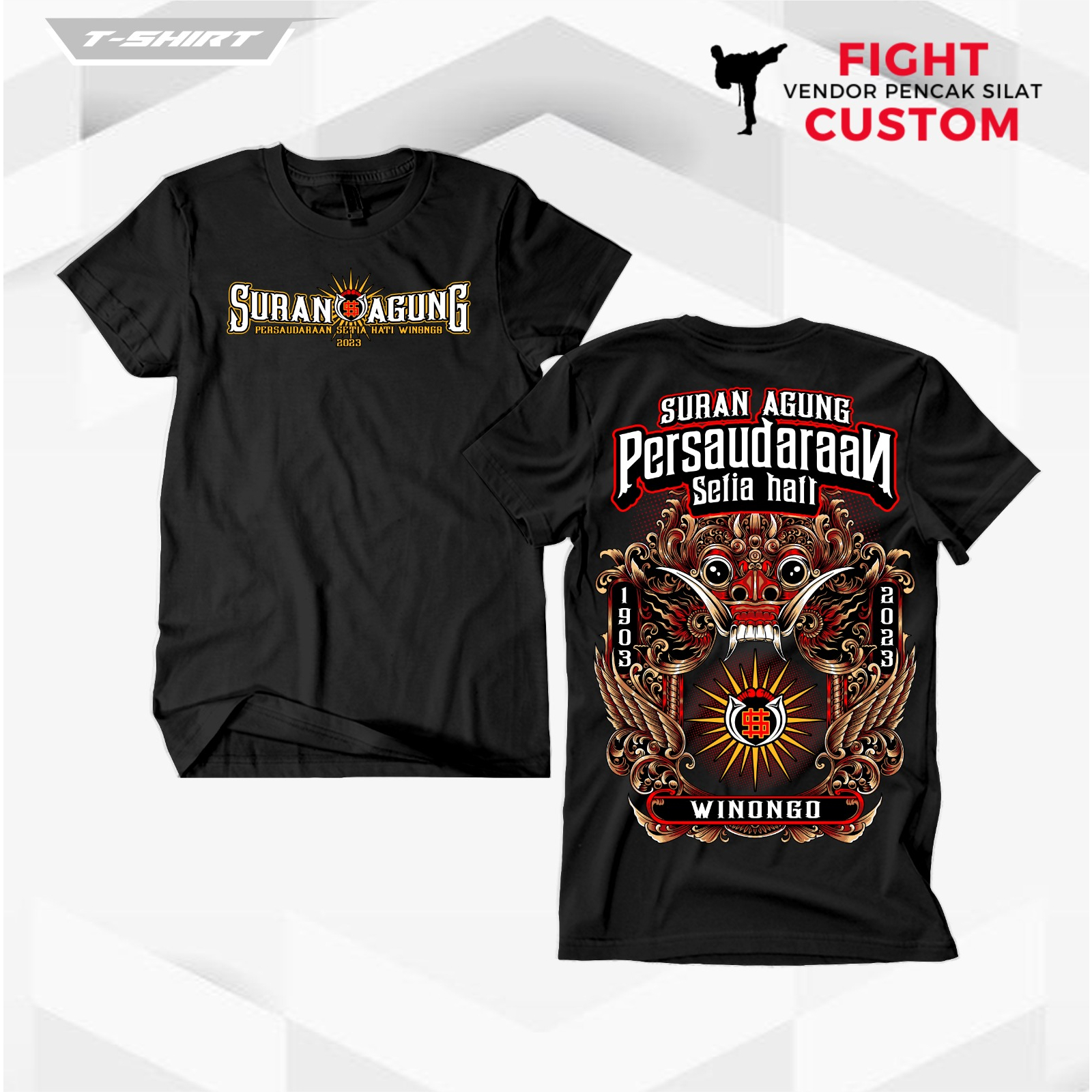 Jual KAOS PSHW SETIA HATI WINONGO SURAN AGUNG 2023 | Shopee Indonesia