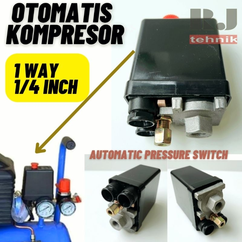 Jual Otomatis Kompresor Angin Automatic Pressure Switch Compressor 1