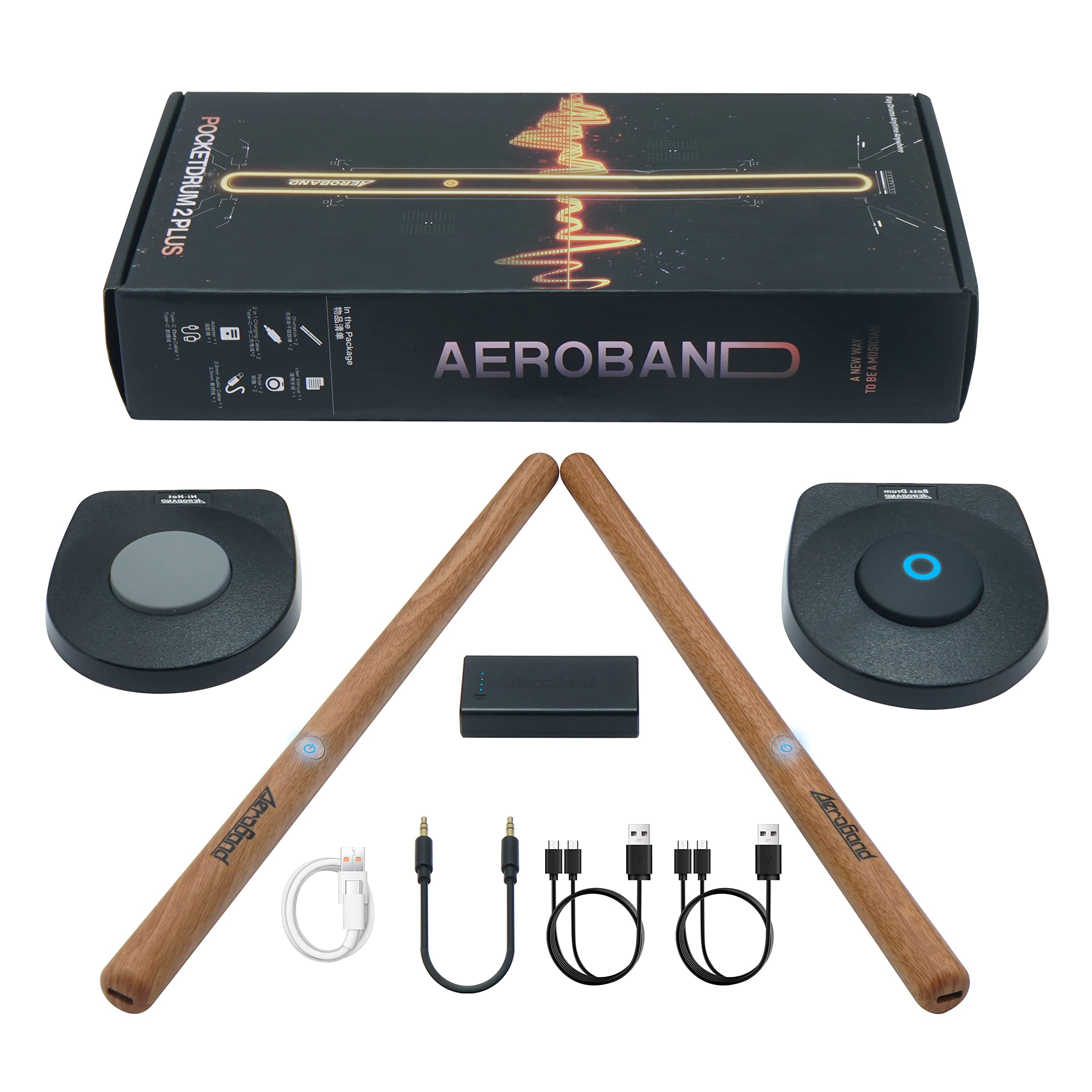Jual AeroBand Electronic Drum Set PocketDrum2 PLUS Air Drumsticks