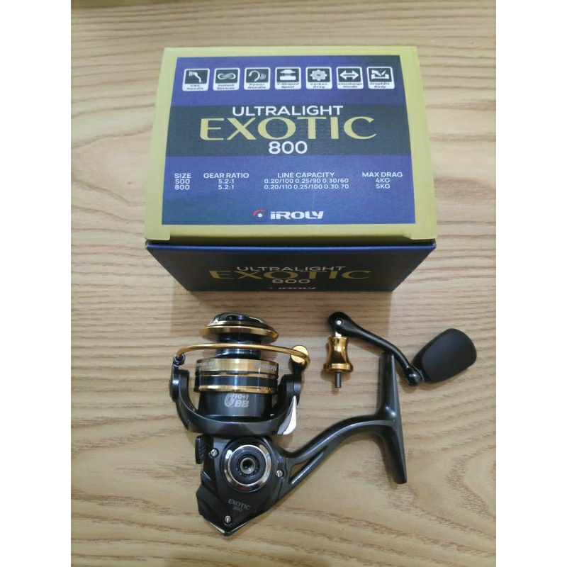 Jual Rel iroly exotic & orochi power handle 500 800 | Shopee Indonesia