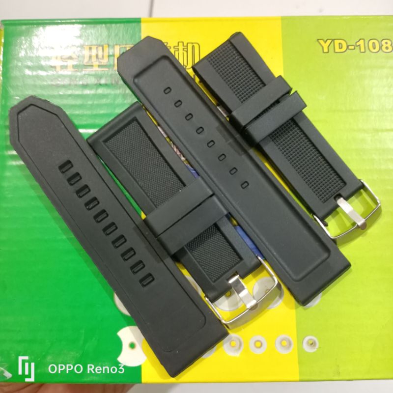 Jual TALI KARET JAM TANGAN 26MM / 24MM MODEL PASIR STRAP JAM TANGAN