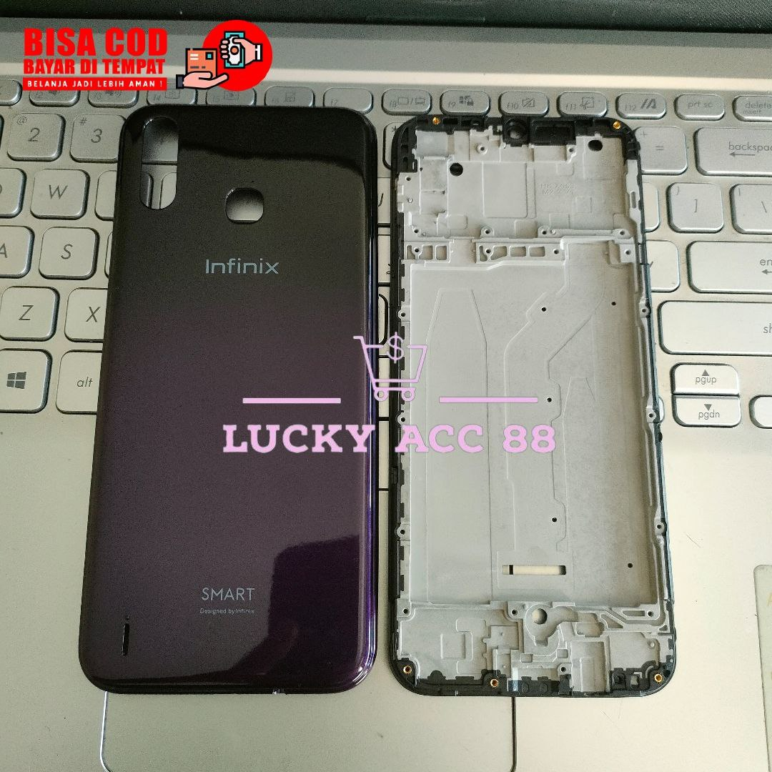 Jual Back Cover Casing + Frame Lcd Infinix Smart 4 X653, X663 Backdoor ...