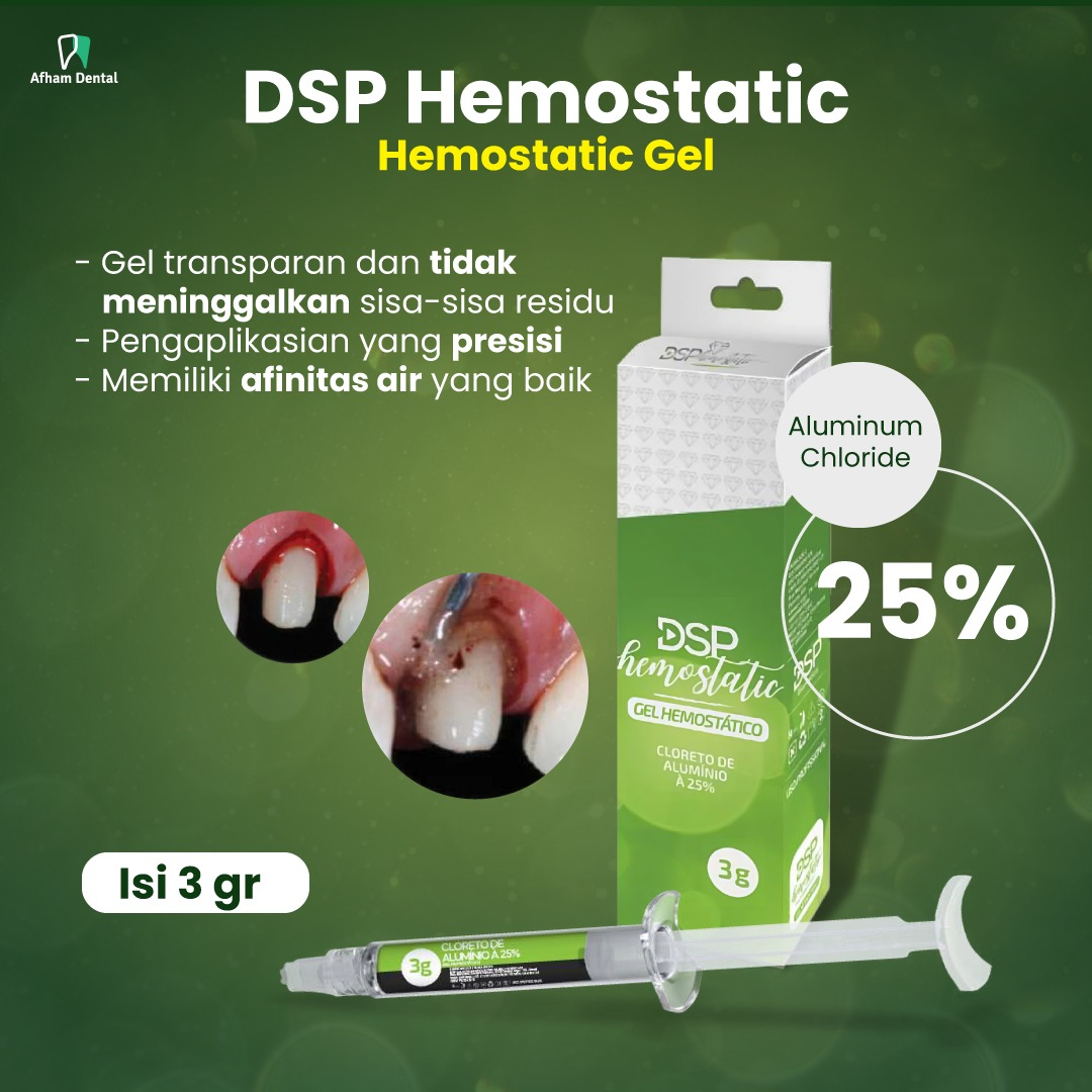 Jual DENTAL DSP HEMOSTATIC AGENT / HEMOSTATIC GEL 25 Shopee Indonesia