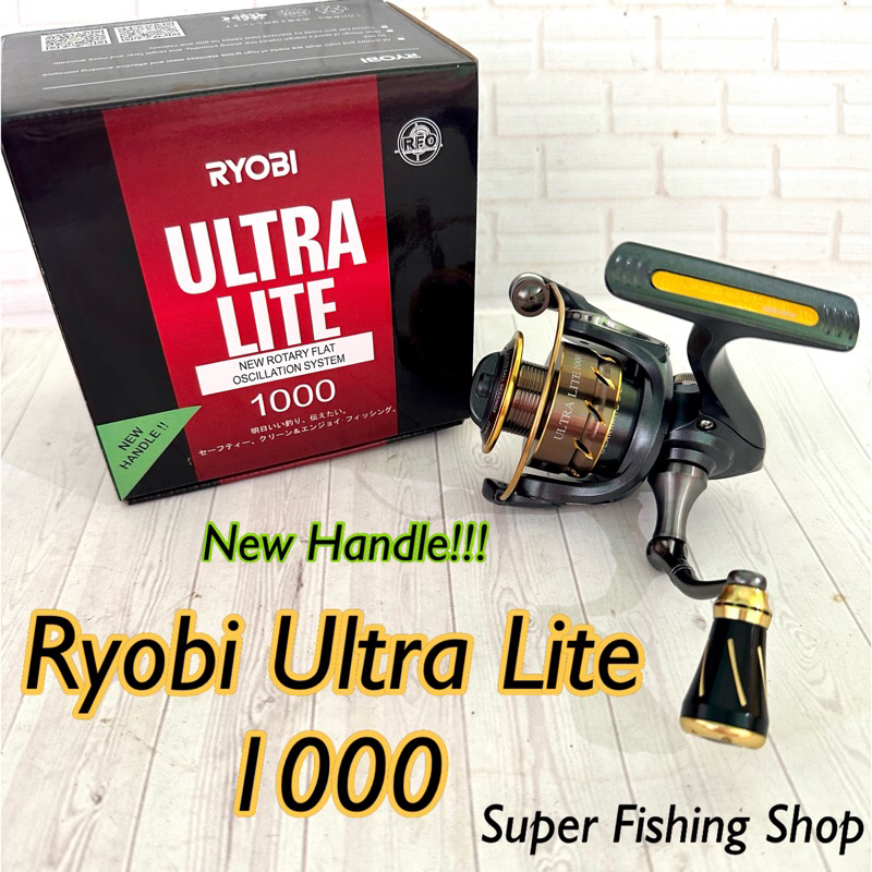 Jual Reel Ryobi Ultra Lite 1000 NEW HANDLE