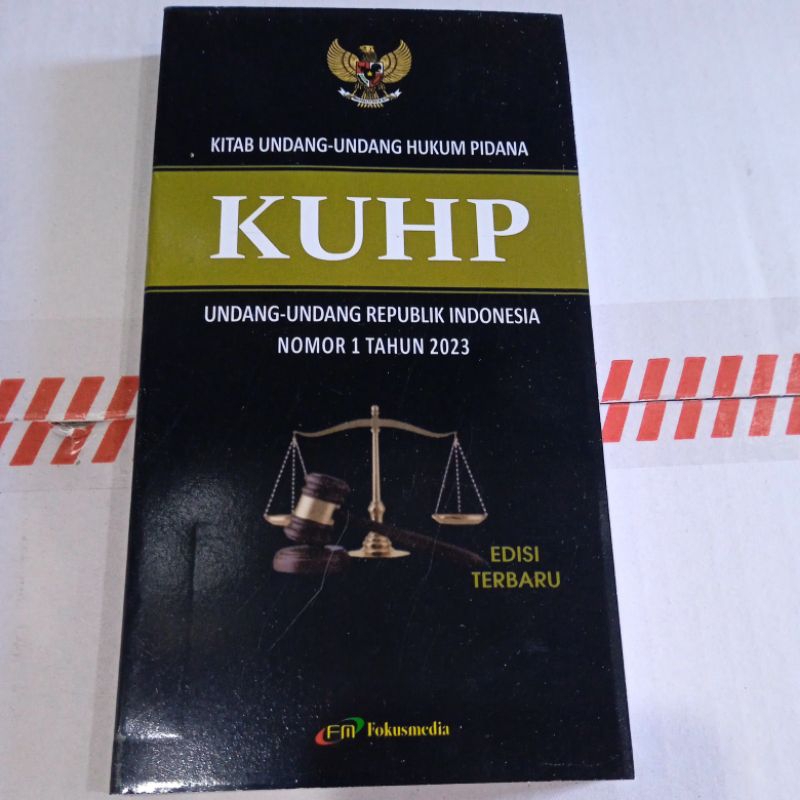 Jual KUHP Kitab Undang-Undang Hukum Pidana Nomor 1 Tahun 2023 | Shopee ...