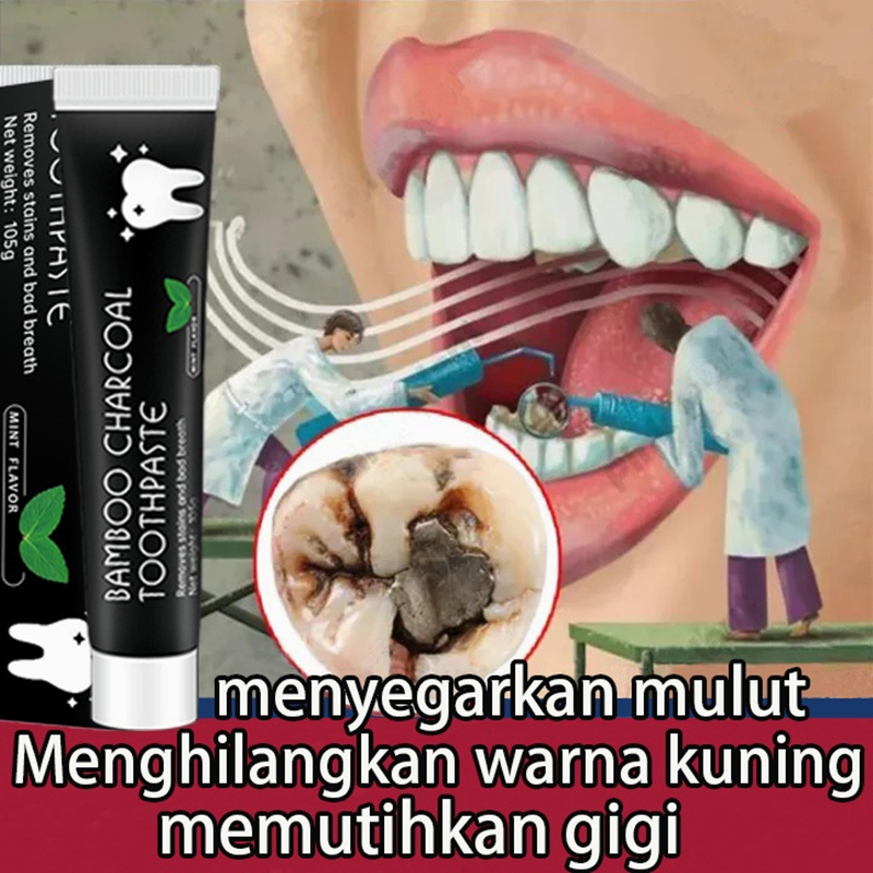 Jual Pasta gigi Pasta gigi pemutih Pasta gigi arang bamboo Pemutih gigi