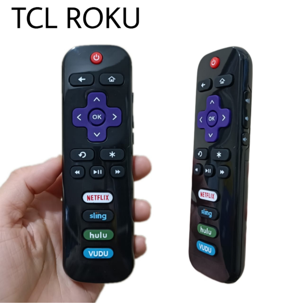 Jual Remot TV TCL Roku Android Smart TV Premium Quality | Shopee Indonesia