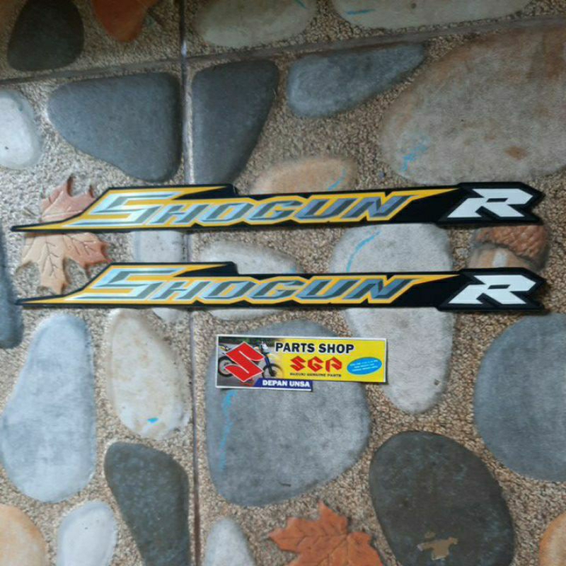 Jual stiker tulisan shogun R asli suzuki SGP | Shopee Indonesia