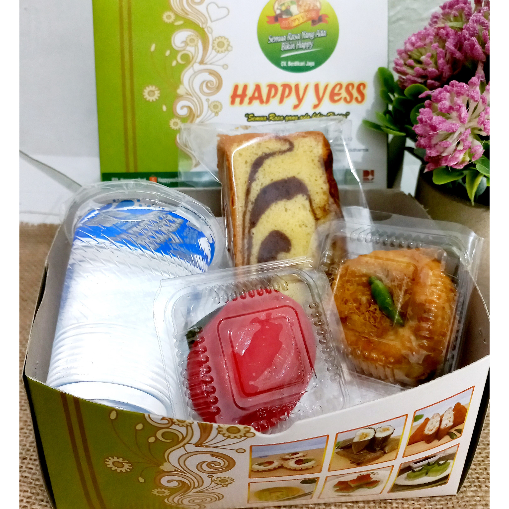 Jual Kue Snack Box Jajanan Pasar Untuk Arisan Dan Syukuran Jajanan