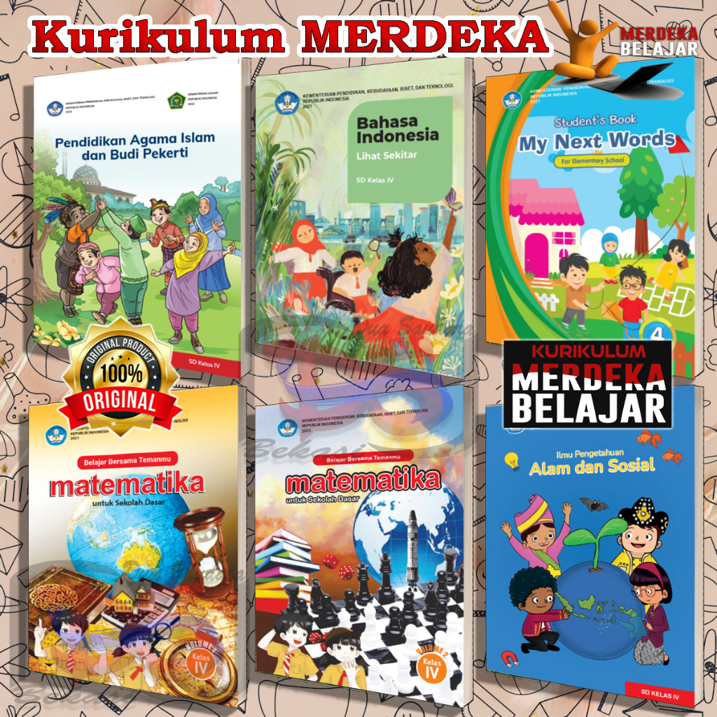 Jual Buku Siswa Kurikulum Merdeka Kelas 4 SD | Shopee Indonesia