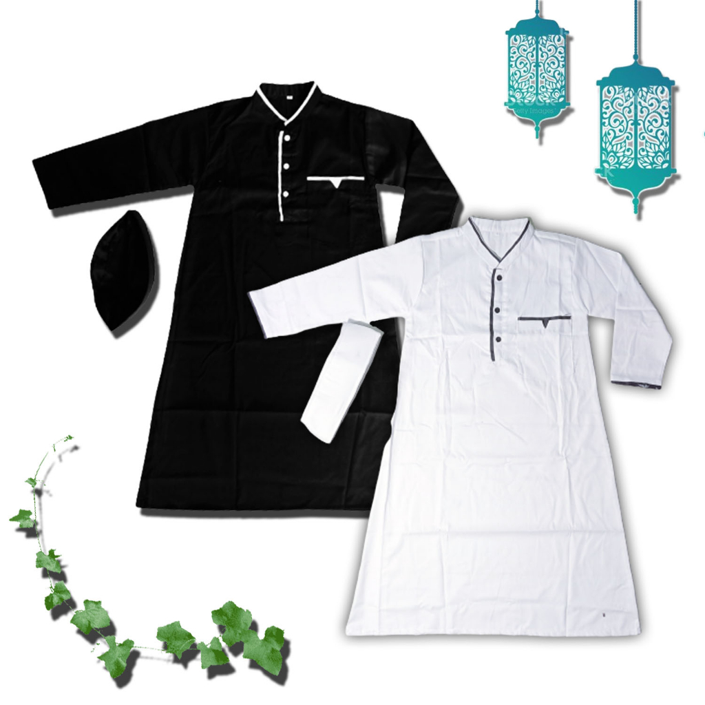 Jual Jubah muslim anak laki-laki / gamis koko anak 1- 12 tahun