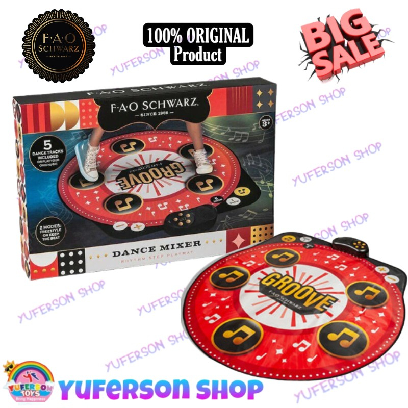 Jual FAO Schwarz Toy Dance Mixer Game Playmat Shopee Indonesia