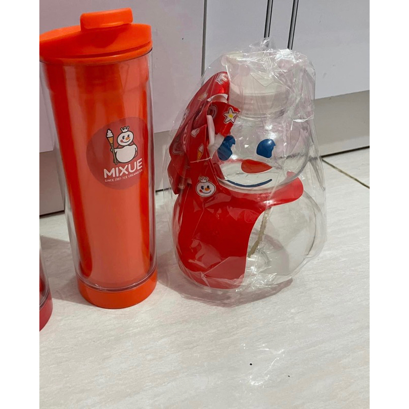 Jual Paket Botol Mixue (Tumbler dan Botol Mixue) | Shopee Indonesia