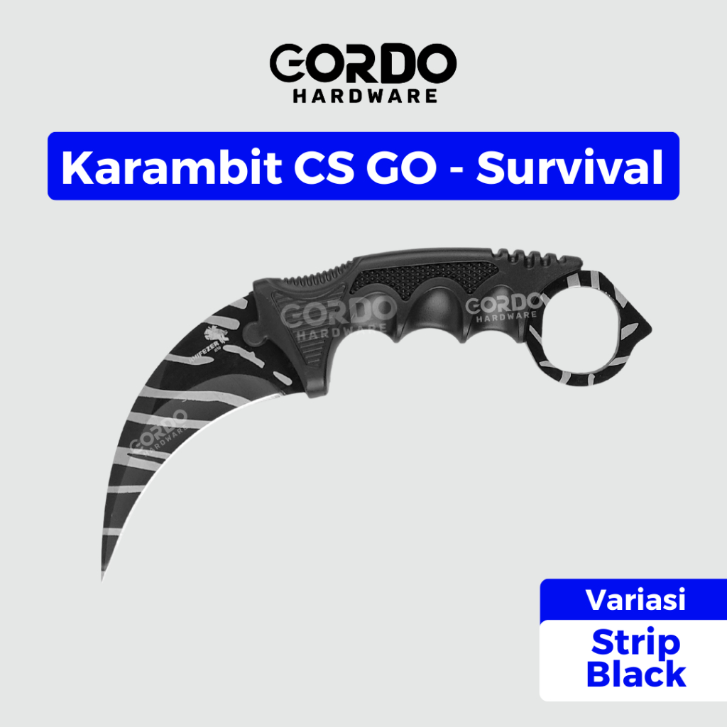 Jual Pisau Karambit CS GO Tactical / Karambit CS Go Taktikal Outdoor ...