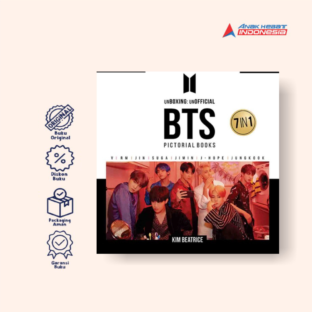Jual Buku Unboxing: Unofficial BTS Pictorial Books - Anak Hebat ...