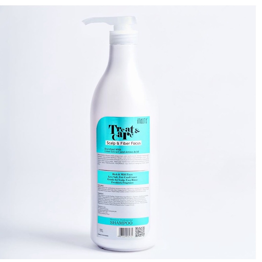 Jual INAURA Treat & Care Scalp & Fiber Focus Shampoo Conditioner ...