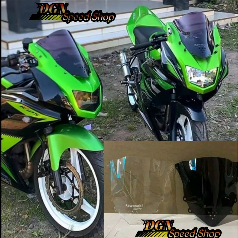 Jual VISOR KAWASAKI NINJA RR NEW MODEL TERBARU FULL BAHAN AKRILIK ...