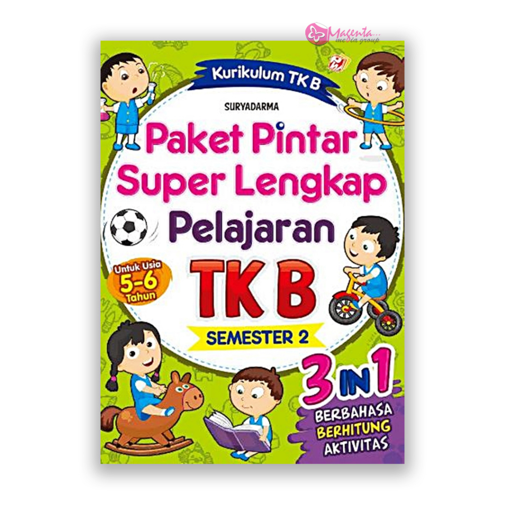 Jual Buku Pendidikan Anak : Paket Pintar Super Lengkap Pelajaran TK B ...