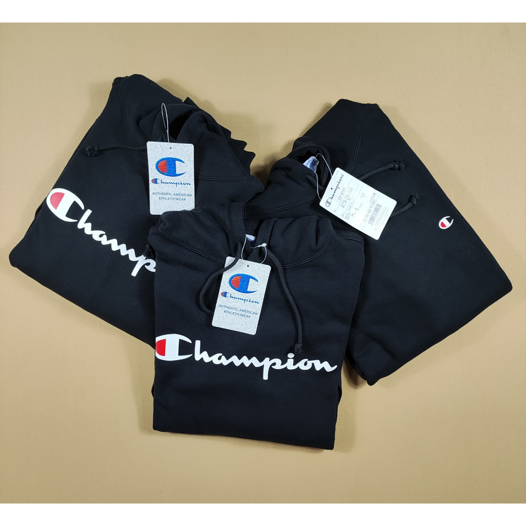 Jual Champion Fullover Hoodie new original | Shopee Indonesia