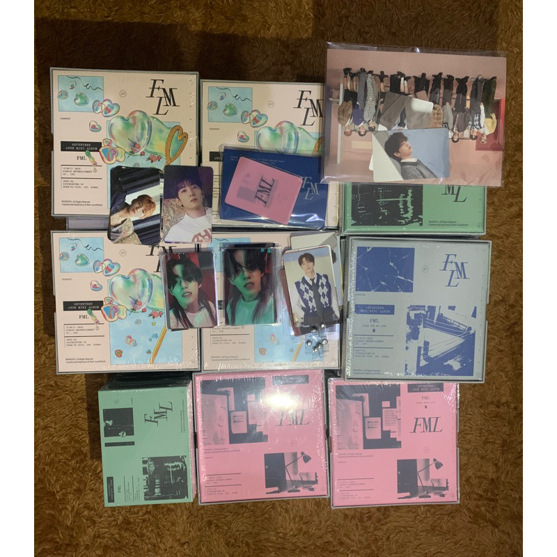 Jual Seventeen 10th Mini Album Fml Only No Pob Fallen Misfit Love Faded Mono Life Fight