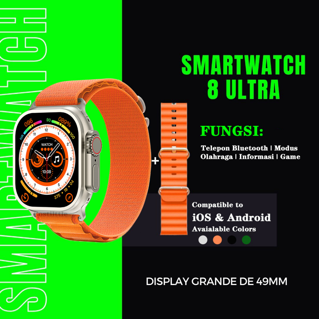 Jual 2023 Smart Watch Series 8 ULTRA Bluetooth Smartwatch Full Touch