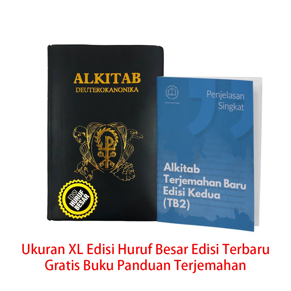 Jual Alkitab Katolik Deuterokanonika Xl Edisi Huruf Besar Kitab Suci