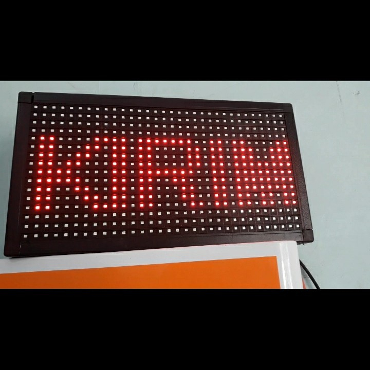 Jual lampu led running text outdoor 32 x 16 | Shopee Indonesia
