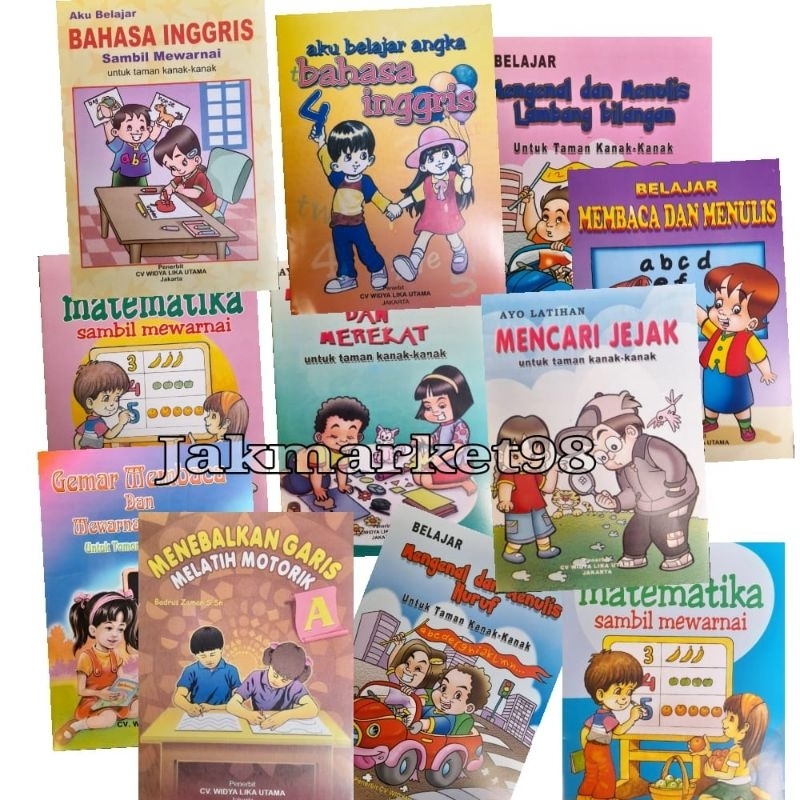 Jual Buku Belajar Anak Buku Tk dan Paud | Shopee Indonesia