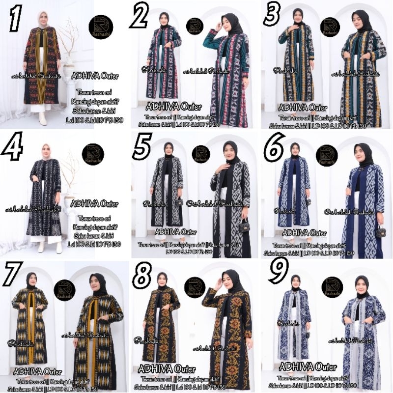 Jual Long Outer Tenun Troso Ori Longkardi Cardy Tenun Outwear Etnik