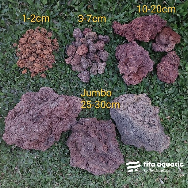 Jual Batu Lava Rock 1kg Media Filter Shopee Indonesia