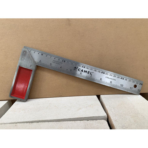 Jual PENGGARIS SIKU TUKANG BESI PASEKON 30 CM ALAT UKUR AKURAT MISTAR ...