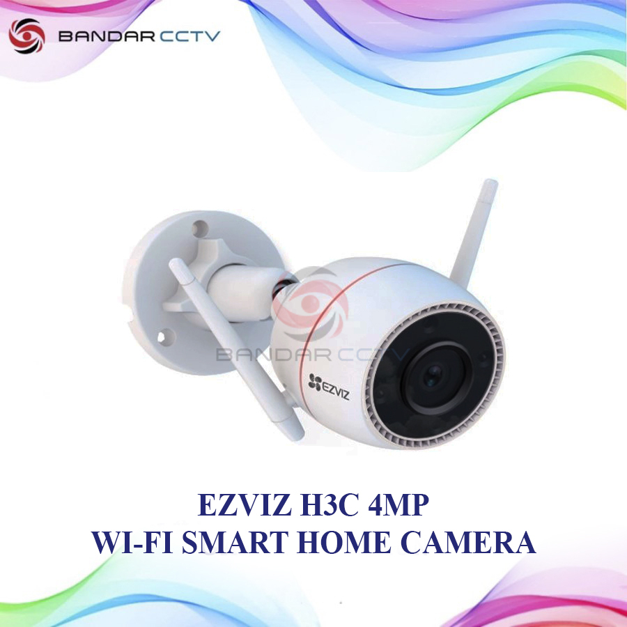 Jual EZVIZ H3C 2K+ 4MP WI-FI SMART HOME OUTDOOR CAMERA | Shopee Indonesia