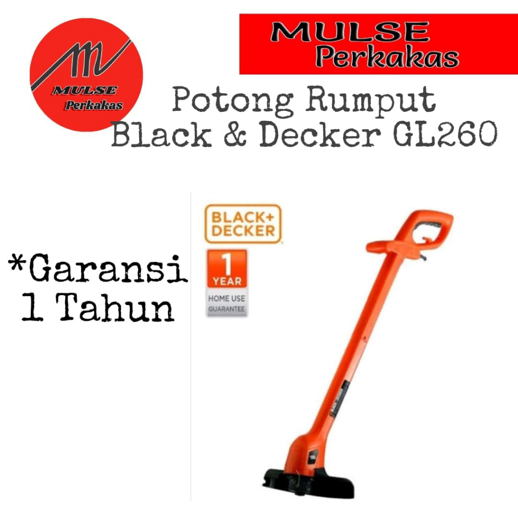 Jual Mesin Potong Rumput GL 260 Black & Decker | Shopee Indonesia