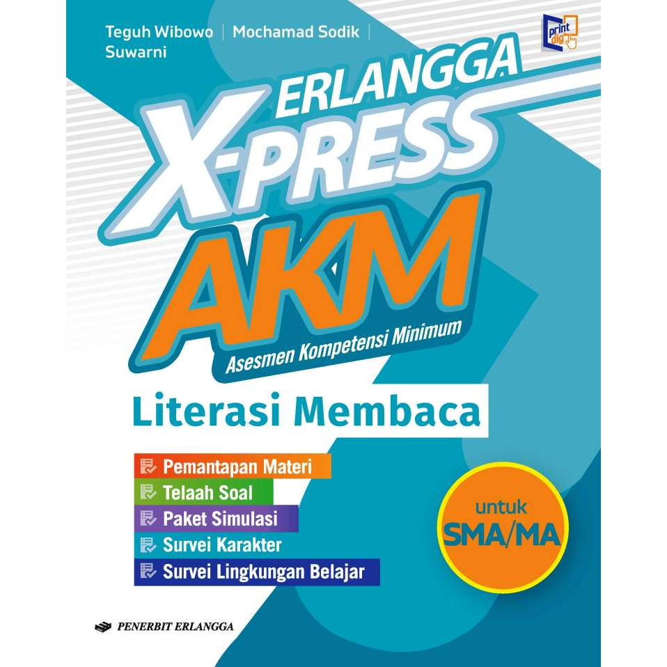 Jual Xpress AKM Literasi Membaca Dan Numerasi Erlangga Sma | Shopee ...