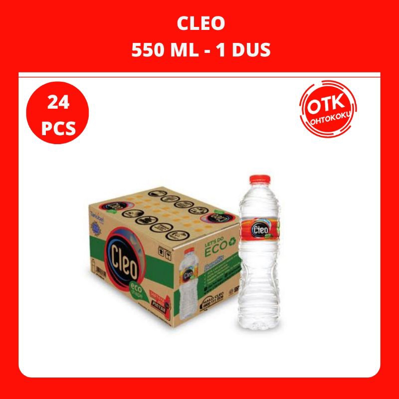 Jual Cleo Smart Air Mineral 550ml 1 Dus Shopee Indonesia 7497