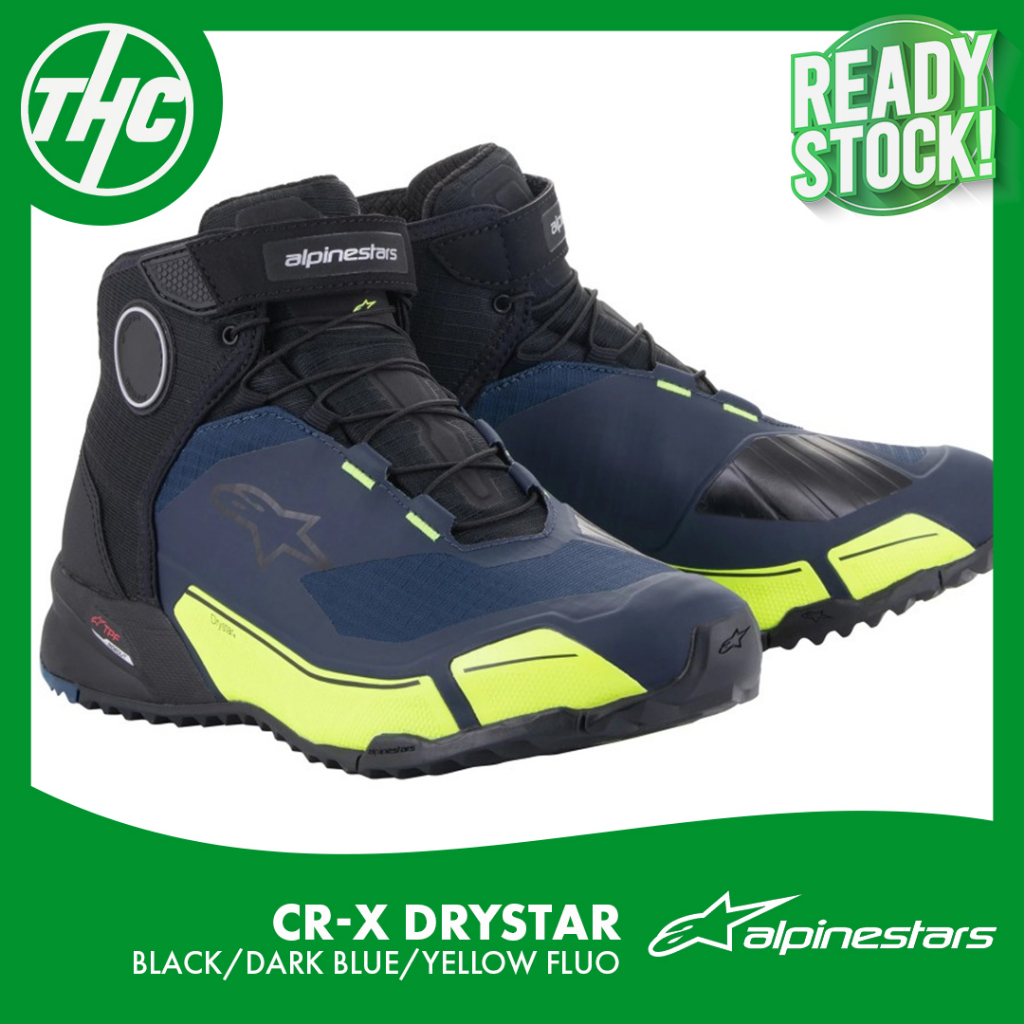 Jual ALPINESTARS SHOES CR-X DRYSTAR WATER PROOF SEPATU RIDING TOURING ...