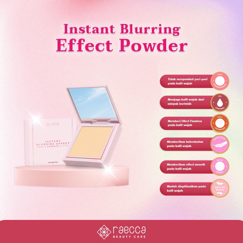 Jual Raecca Instant Blurring Effect Powder 4gr | Shopee Indonesia