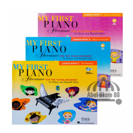 Jual My First Piano Adventure Young Beginner Lesson Book A/B/C Buku ...
