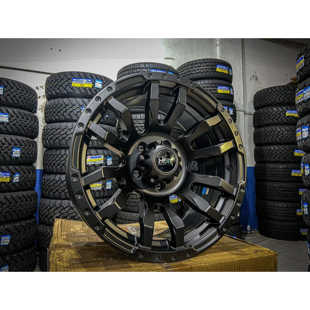 Jual Velg mobil offroad ring HSR BURNEH R16 baut 5 cocok dimobil Rush ...