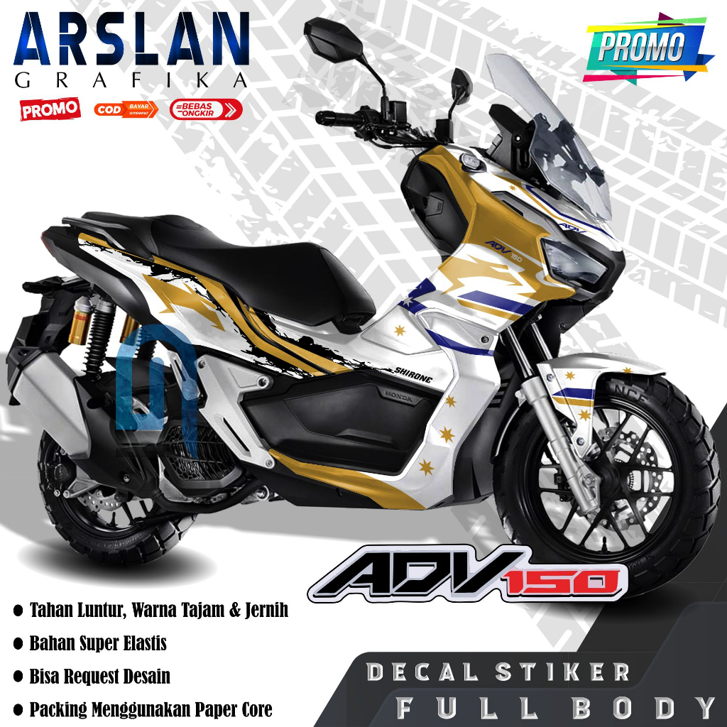 Jual Terbaru Decal Adv Starlight Full Body Stiker Adv Starlight