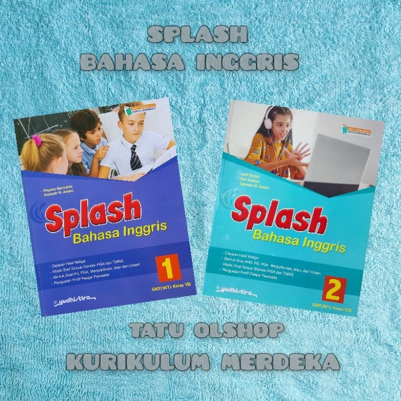 Jual Buku Kurikulum Merdeka Splash Bahasa Inggris SMP Kelas 7 8 VII