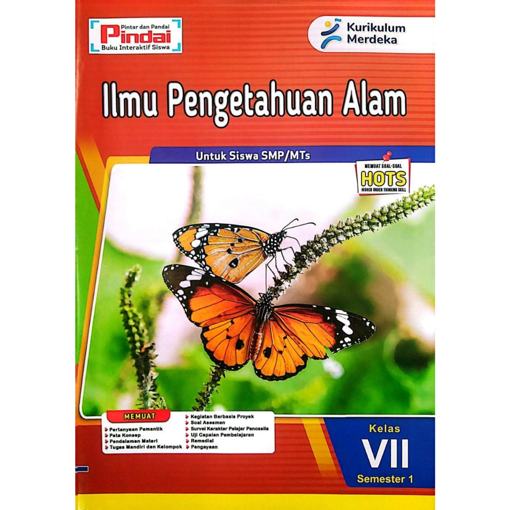 Jual Buku LKS IPA Kelas 7 SMP/MTs Kurikulum Merdeka Semester 1 | Shopee ...