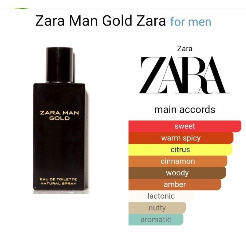 Jual Parfum Zara Man Gold.For Men.(Extrait de Perfume).by Rohmah Parfum