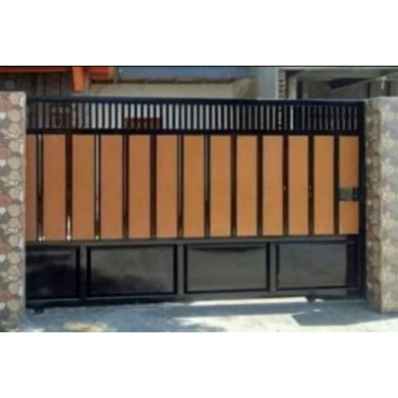 Jual Pagar Besi Galvanis Motif Minimalis | Shopee Indonesia