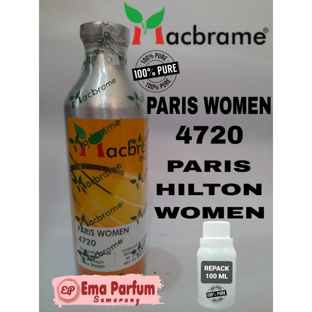 Jual (100 ML)PARIS WOMEN REPACK MACBRAME. PARIS HILTON WOMEN BIBIT ...