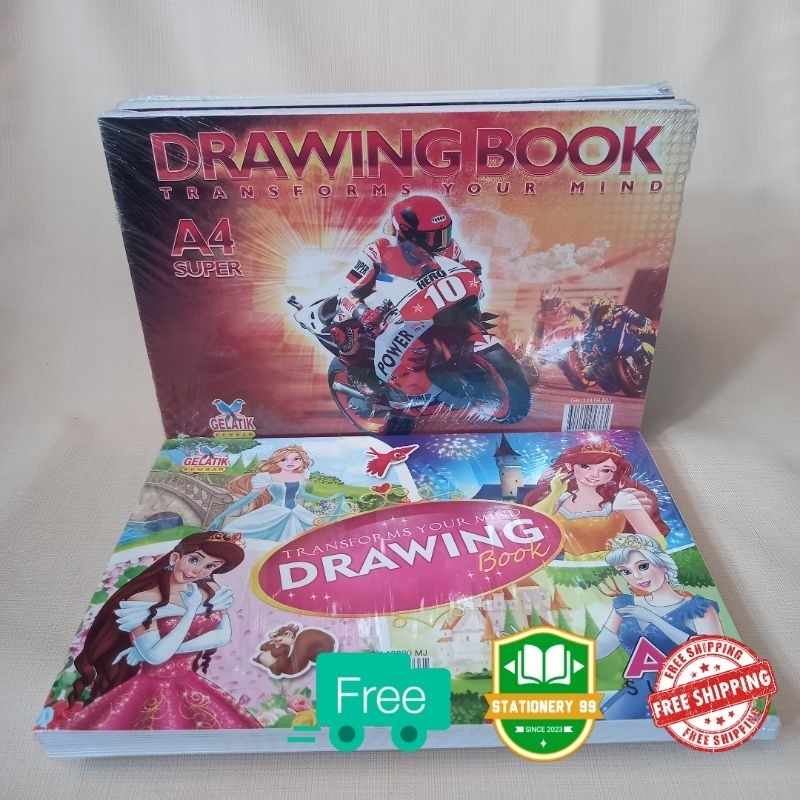 Jual Buku Gambar A4 Gelatik Kembar Drawing Book Alat Menggambar Kertas