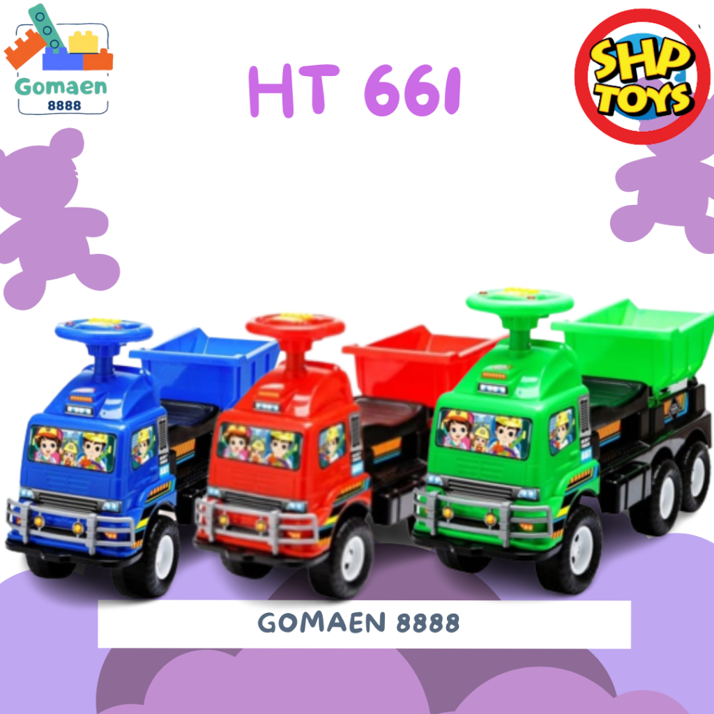 Jual Mobil-Mobilan Dorong Anak SHP Truck HT 661 - SHP TOYS | Shopee ...