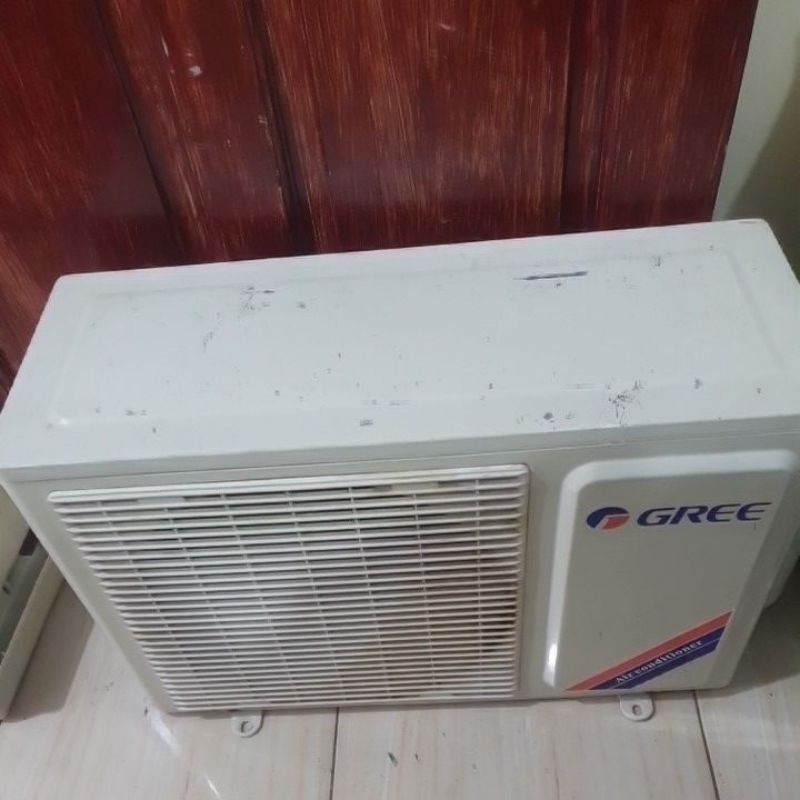 Jual Second Ac Outdoor Gree 1/2PK Freon R410(Dingin Mantap) Shopee